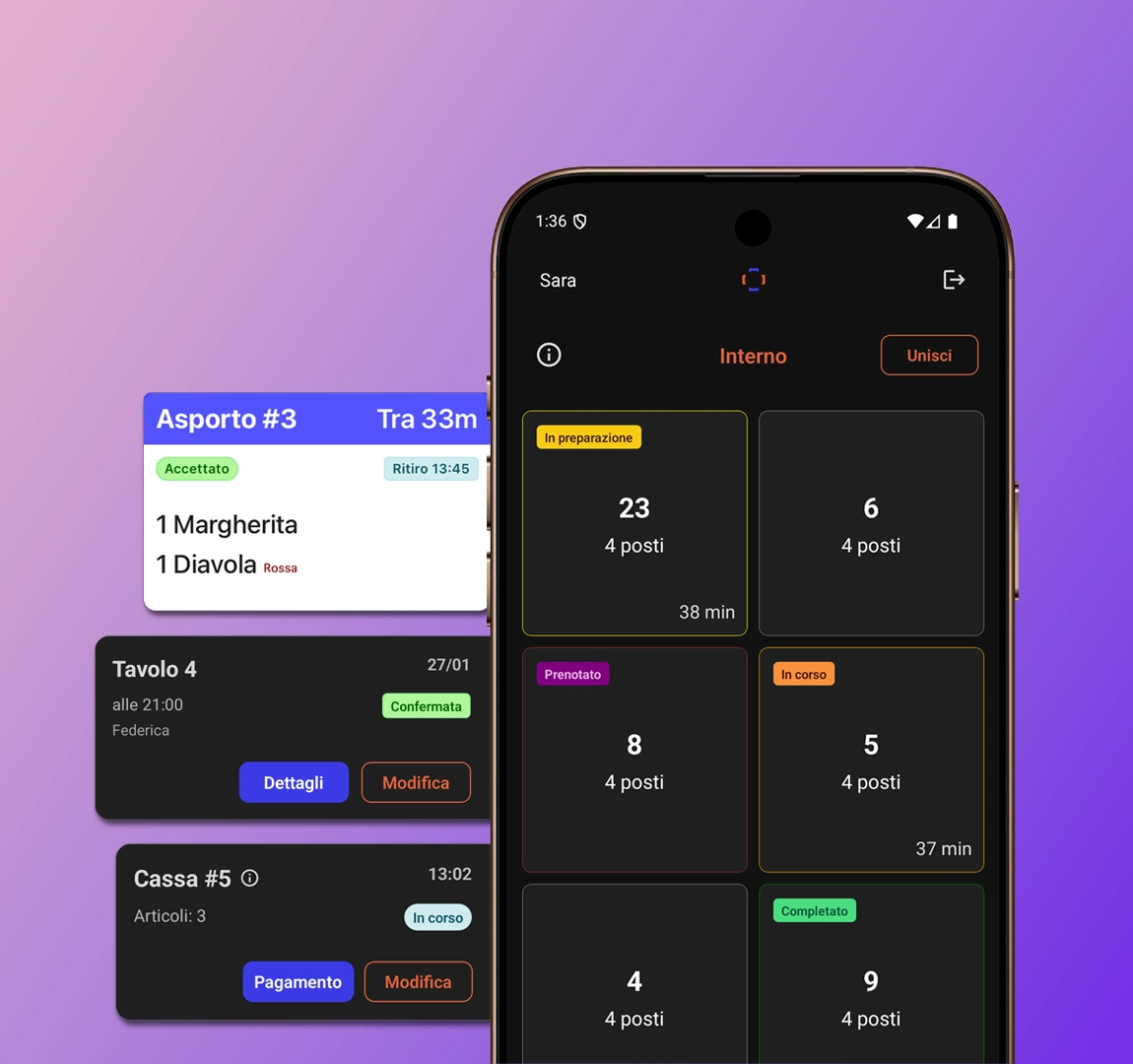 Gestionale Smart Tabomenu app