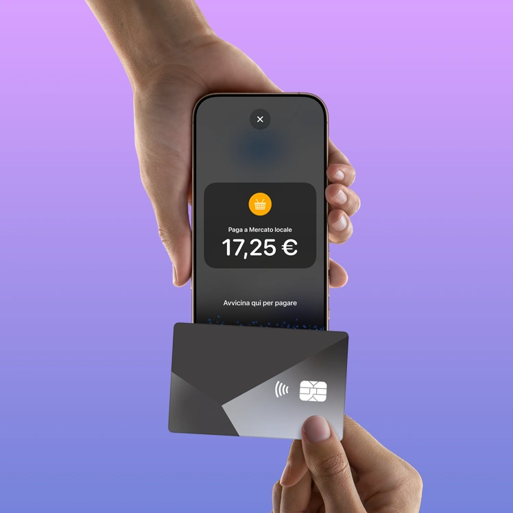 Tap to Pay su iPhone con pagamento contactless