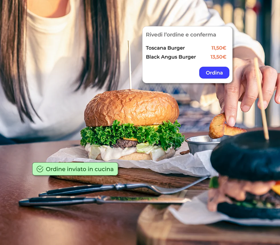 ordini al tavolo