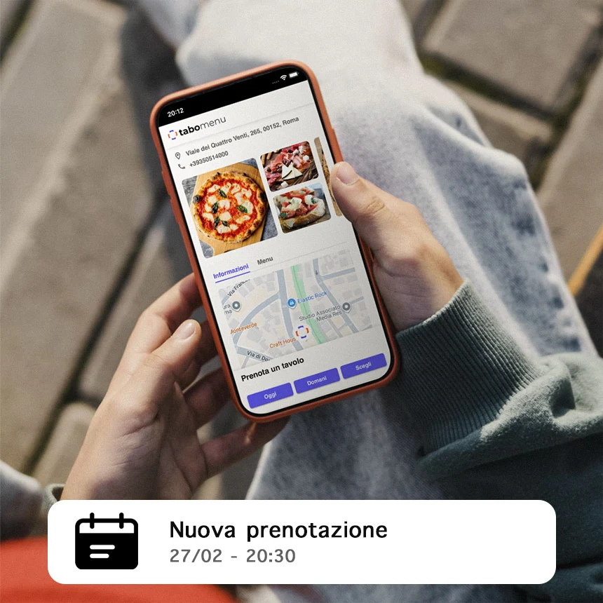 pagina web prenotazioni online